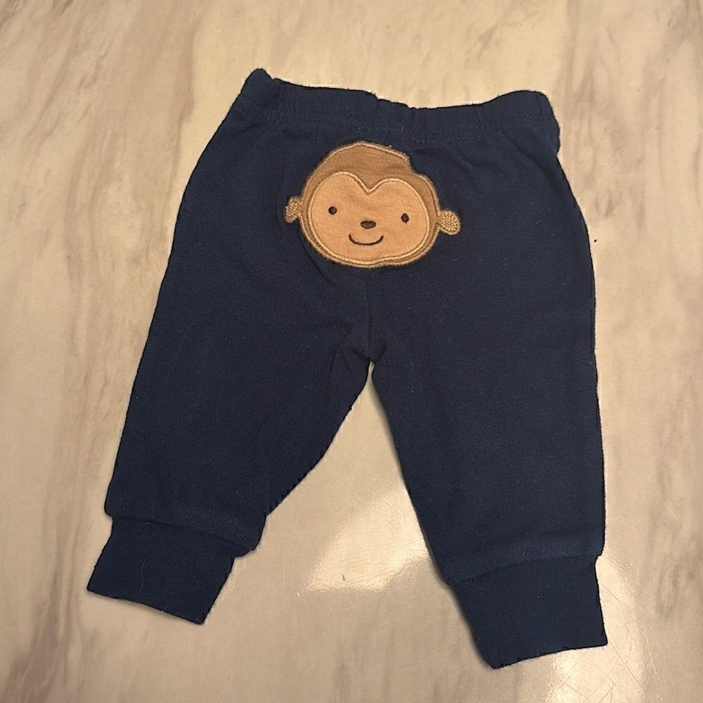 Carter Baby Monkey Pants
